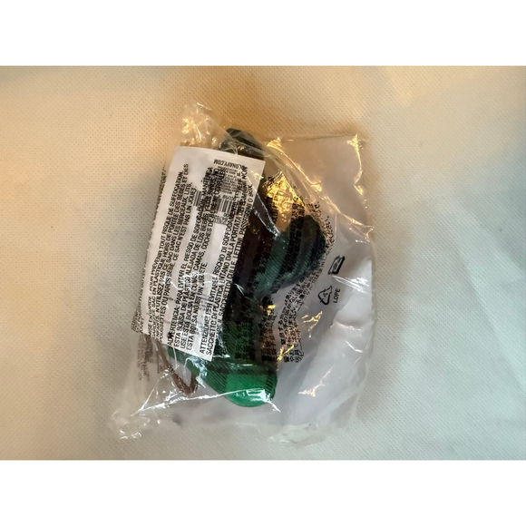 NWT Old Navy 2020 Plaid Flannel Bear Christmas Ornament Green and Navy - Picture 4 of 4